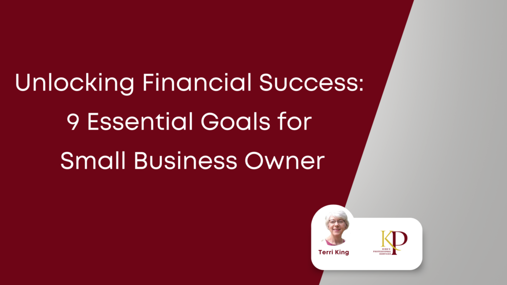 9 Financial Goals