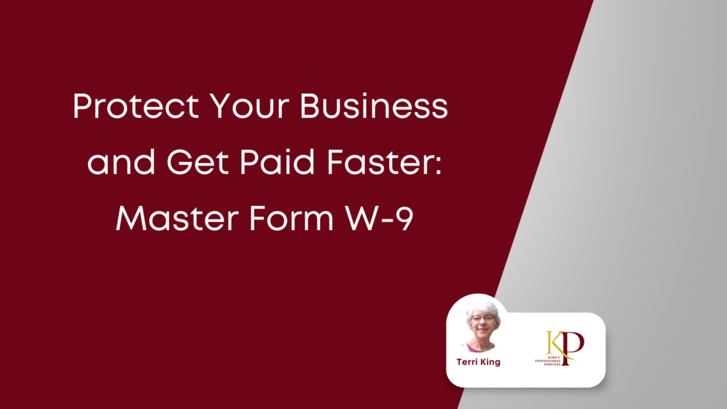 Master your W-9 Form
